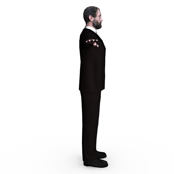 formal male 04 ma - Formal Male 04 by ignisfatuus